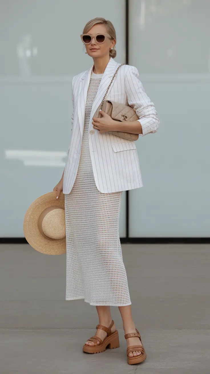 Spring Outfits for Women Over 40 2026 Light Layers That Redefine Business Casual