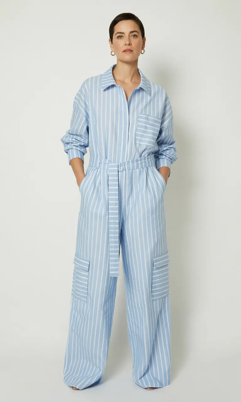 Spring Outfits for Women Over 50 Stripes