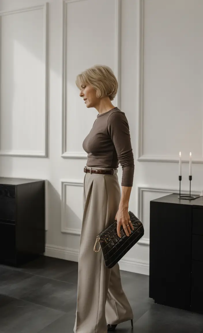 Spring Outfits for Women Over 60 Minimal Lines With Evening Energy