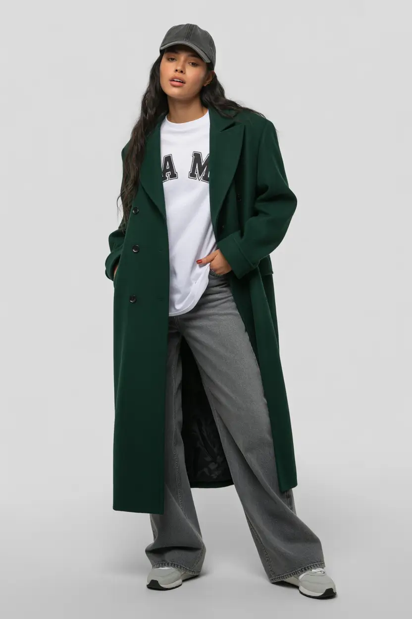 spring transition outfits 2026 Athleisure Meets Tailoring With a Baseball Cap