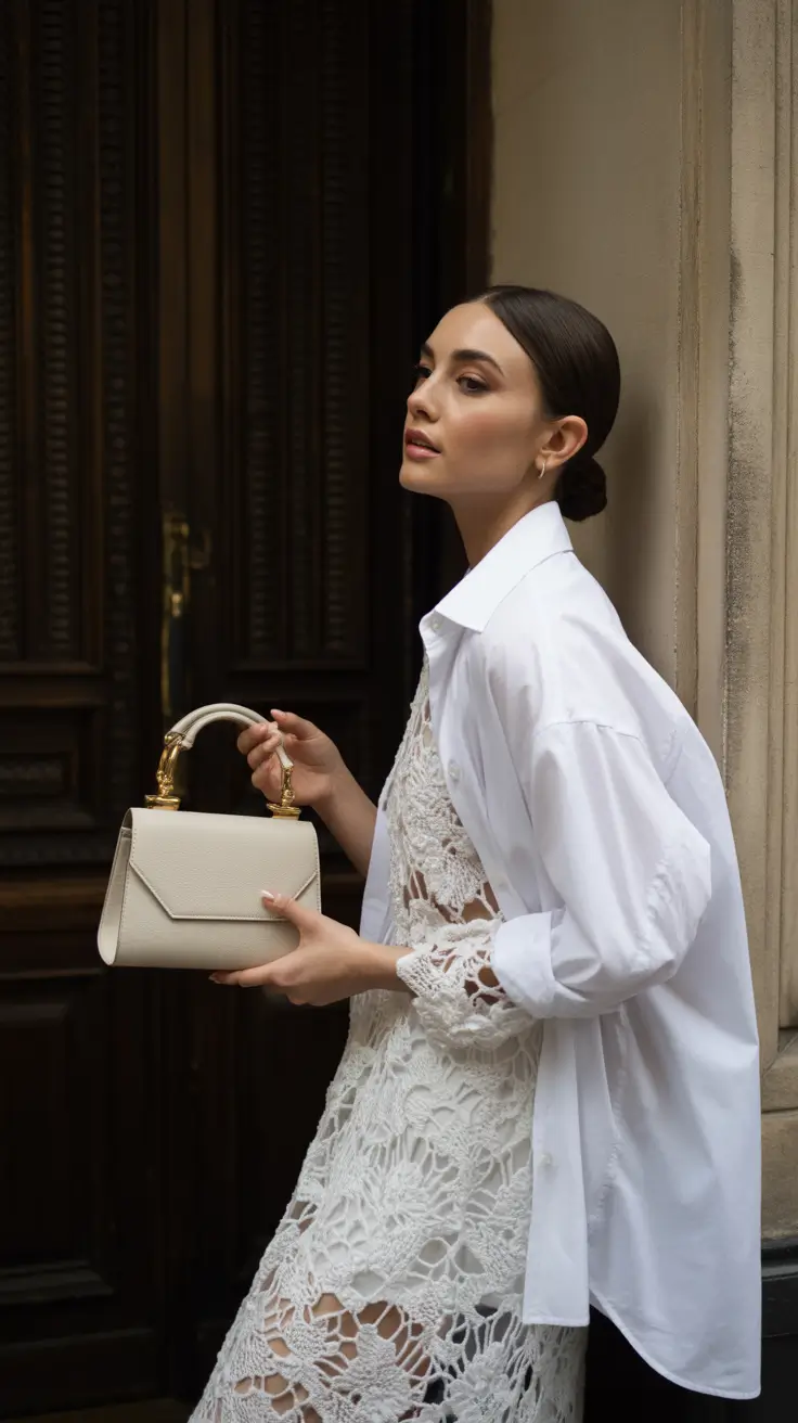 Spring Wardrobe 2026 Soft White Layers With French Ease