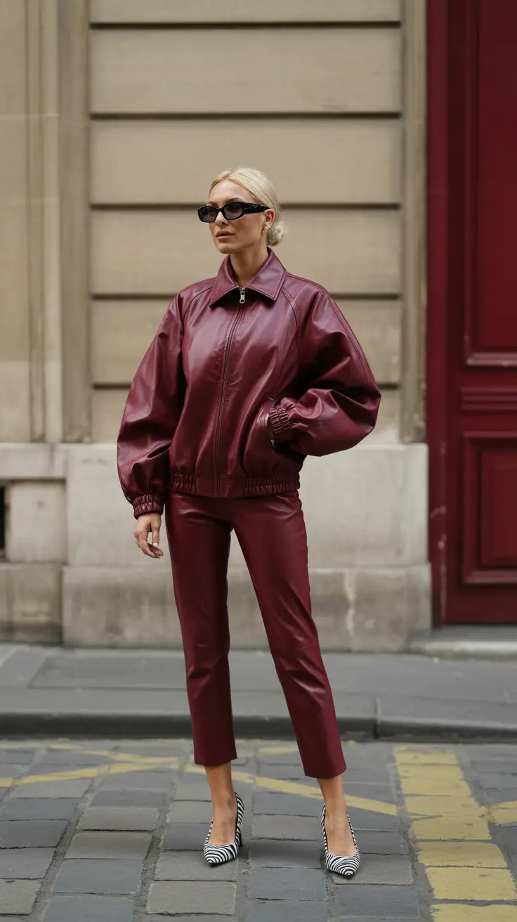 Spring Wardrobe 2026 Bold Burgundy With a Modern Edge