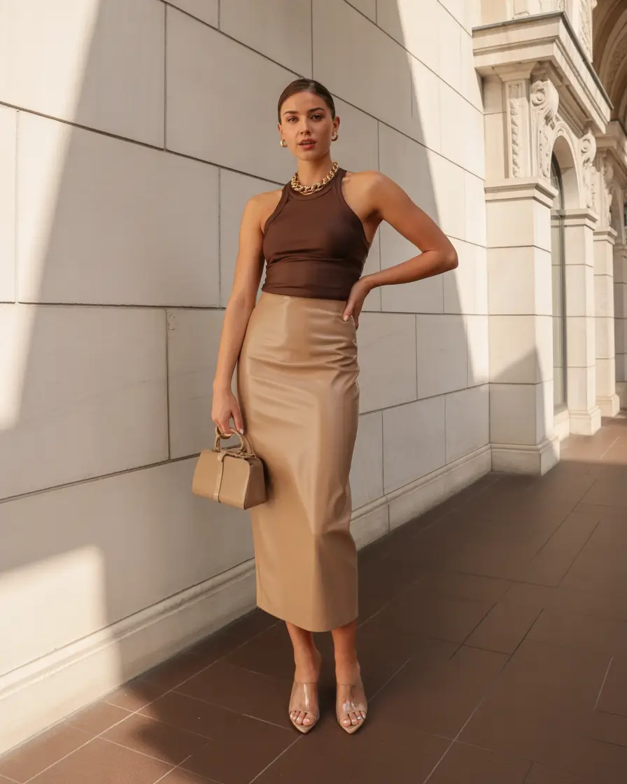 Spring Workwear 2026 Chocolate and Sand Minimalism