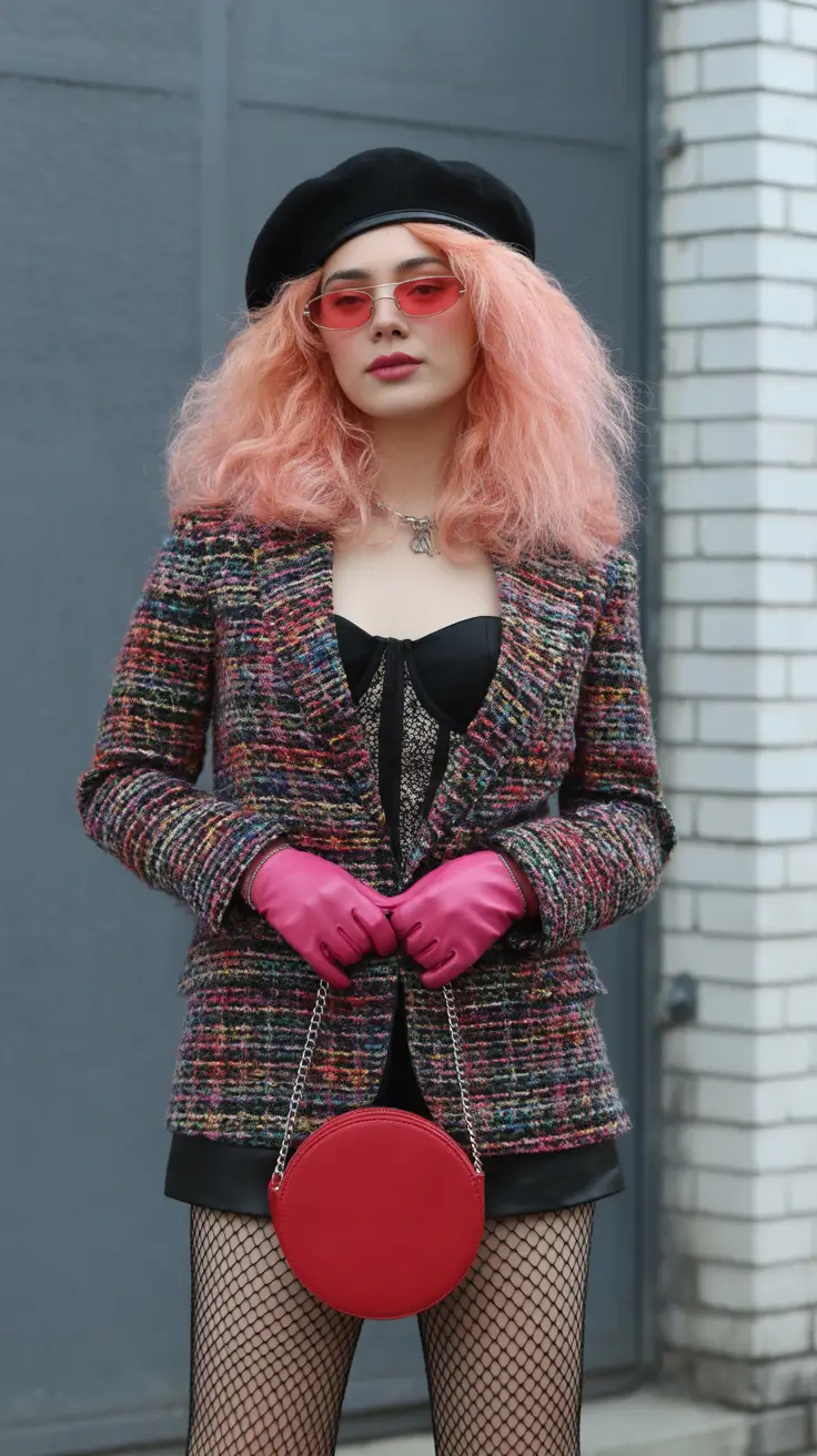 spring outfits 2026 French Girl Tweed