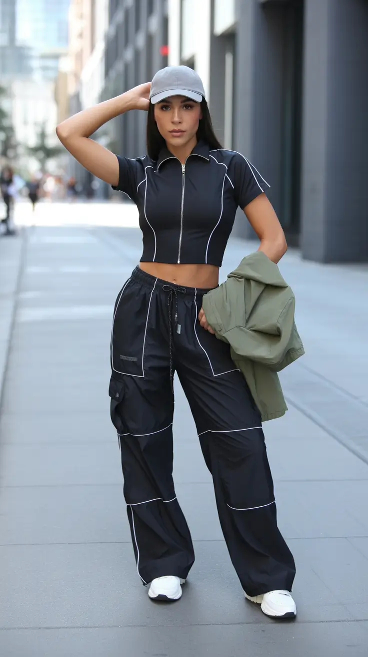 spring sport outfits for women 2026 Urban Sport Aesthetic