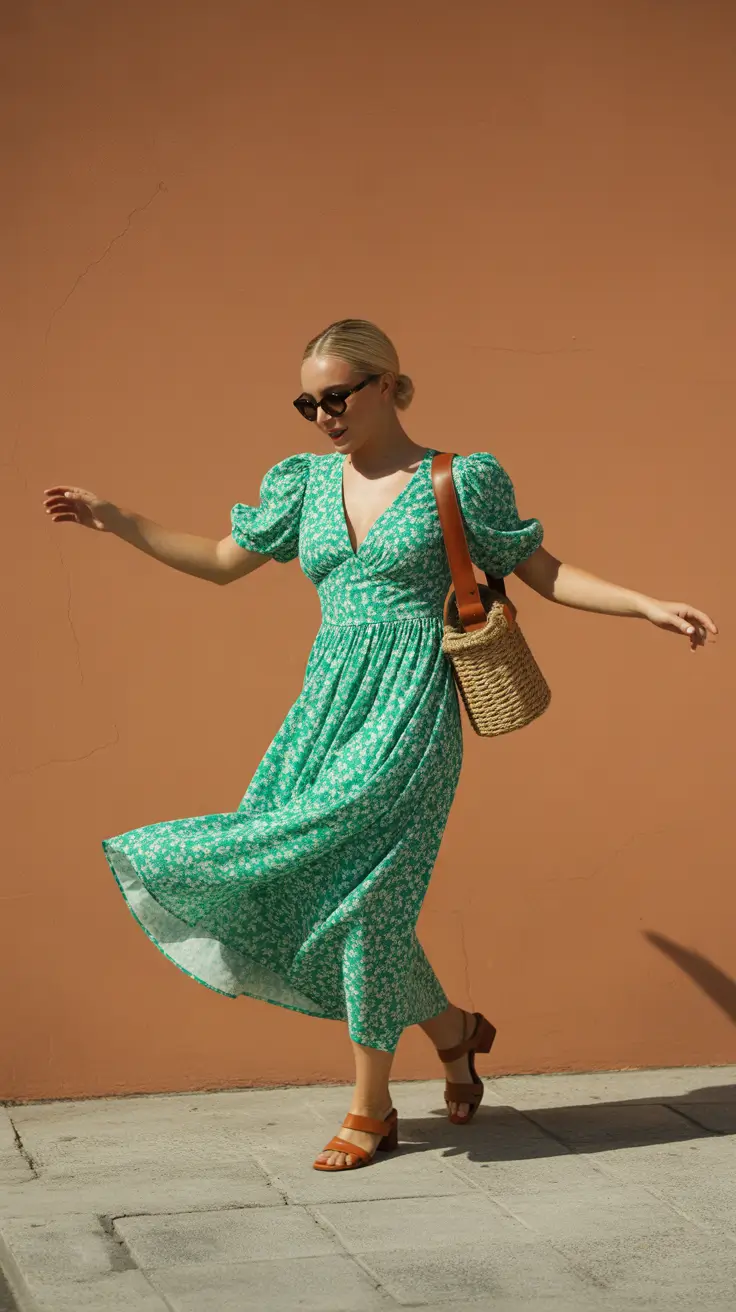 Spring vacation outfits 2026 Soft Florals for Slow European Mornings