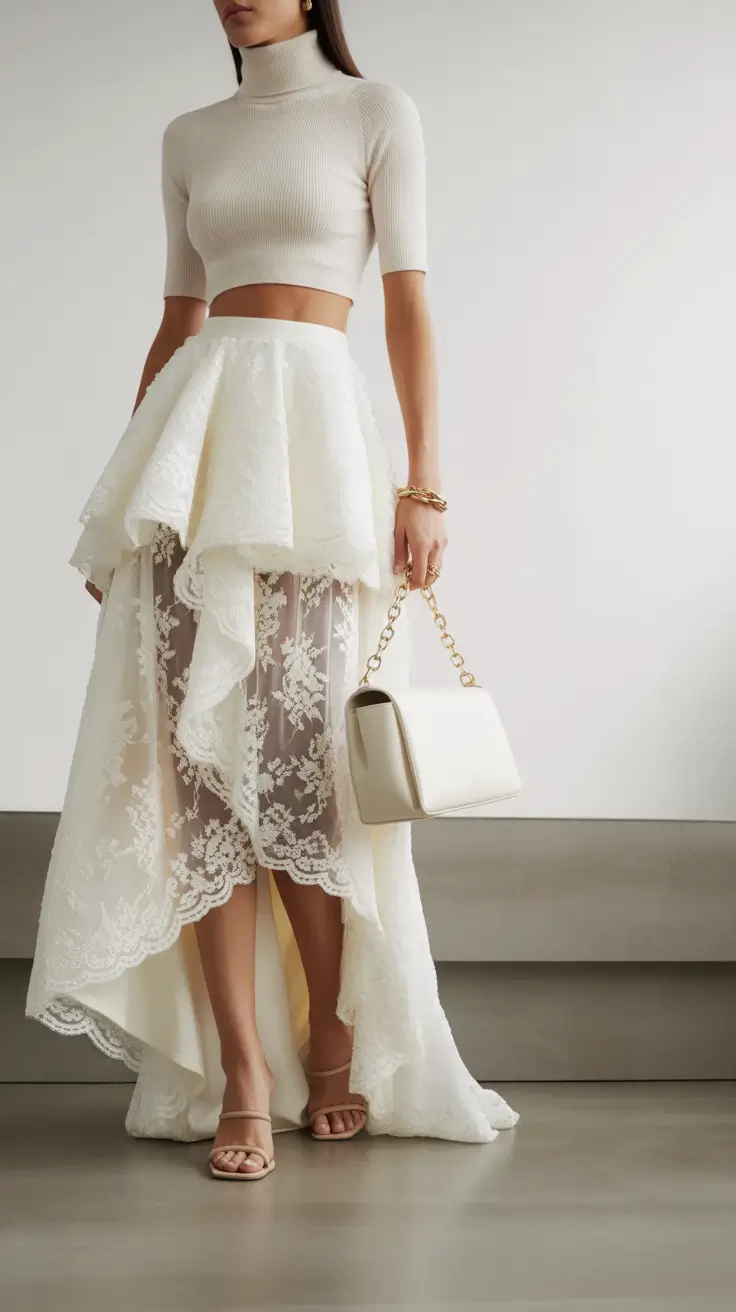 Spring vacation outfits 2026 Minimal White Layers for Modest Vacation Style