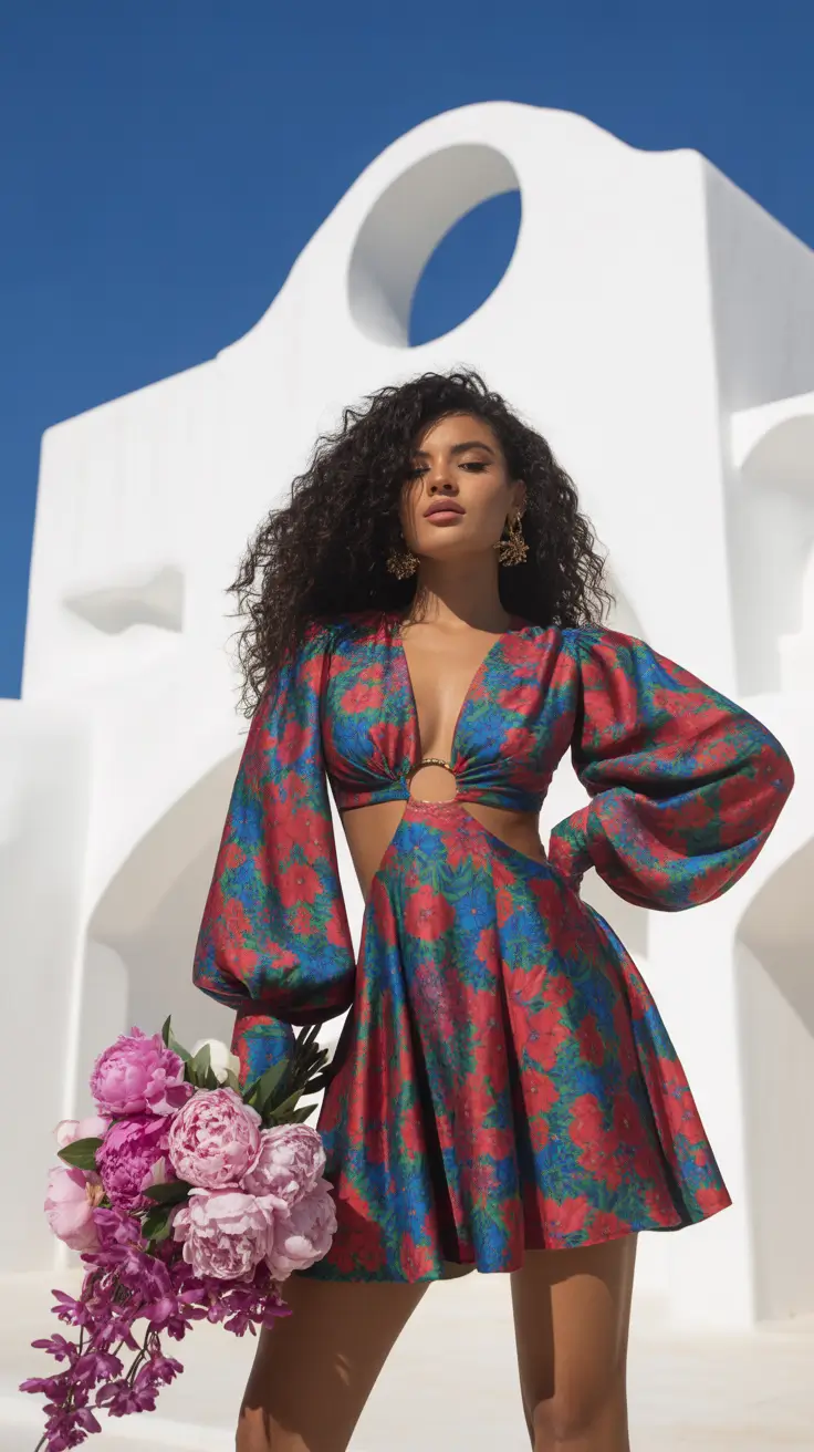 Spring vacation outfits 2026 Greece Ready Cutouts with Romantic Volume