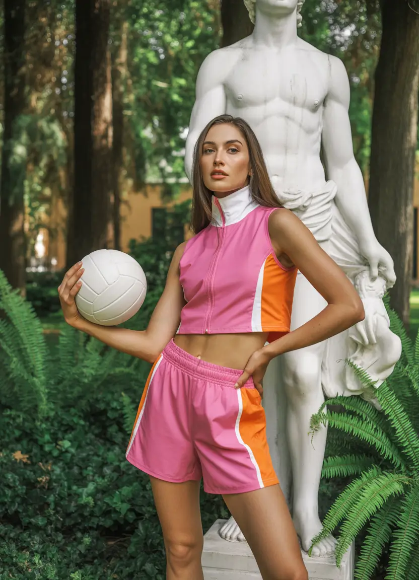 Spring workout outfits 2026 Sporty Colorblocking