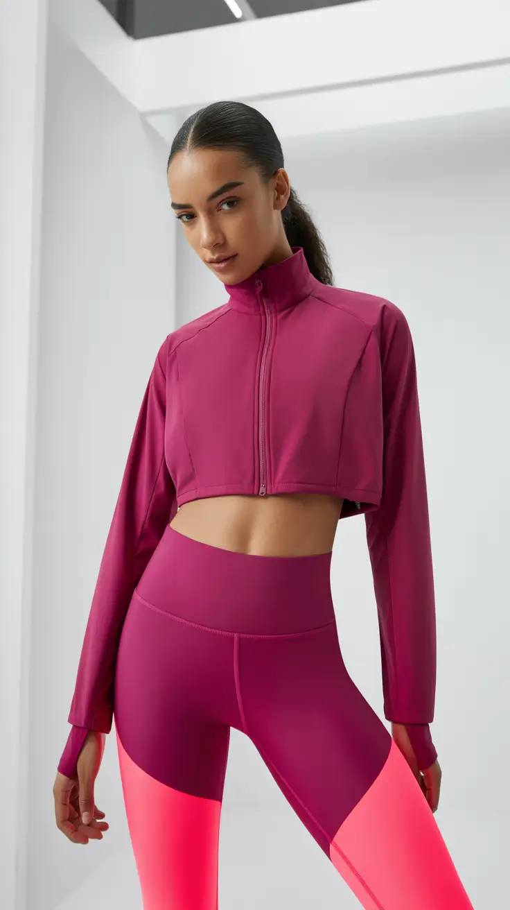 Spring workout outfits 2026 Bright Performance Set