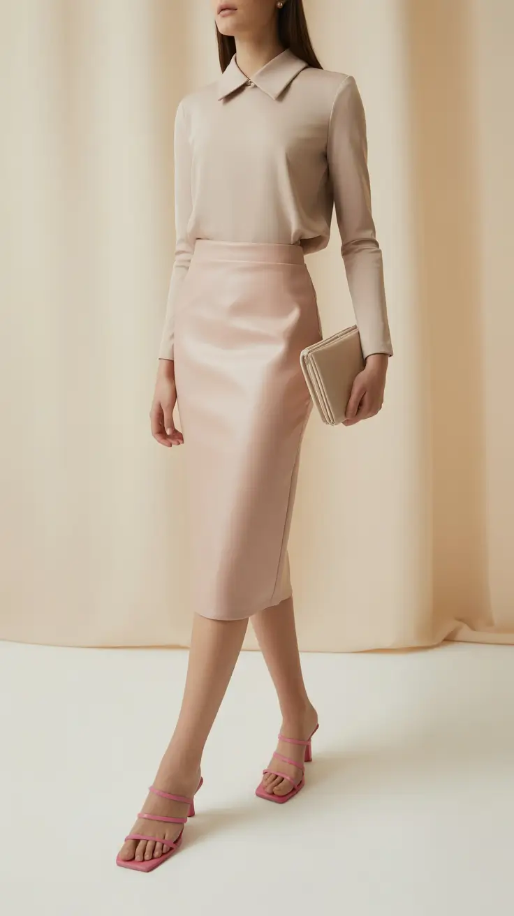 spring fashion outfits 2026 Blush Work Business Style That Feels Soft