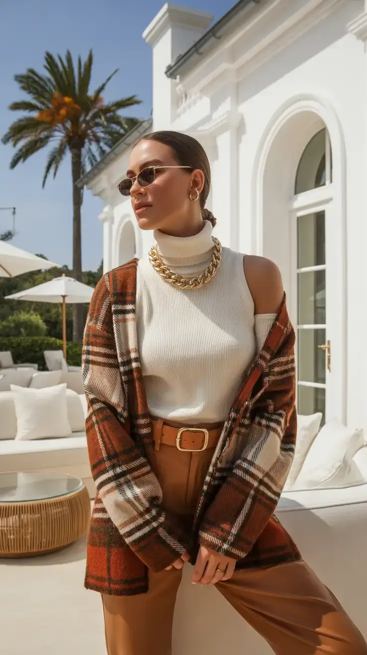 spring fashion outfits 2026 Casual Street Style Layers With Warm Neutrals