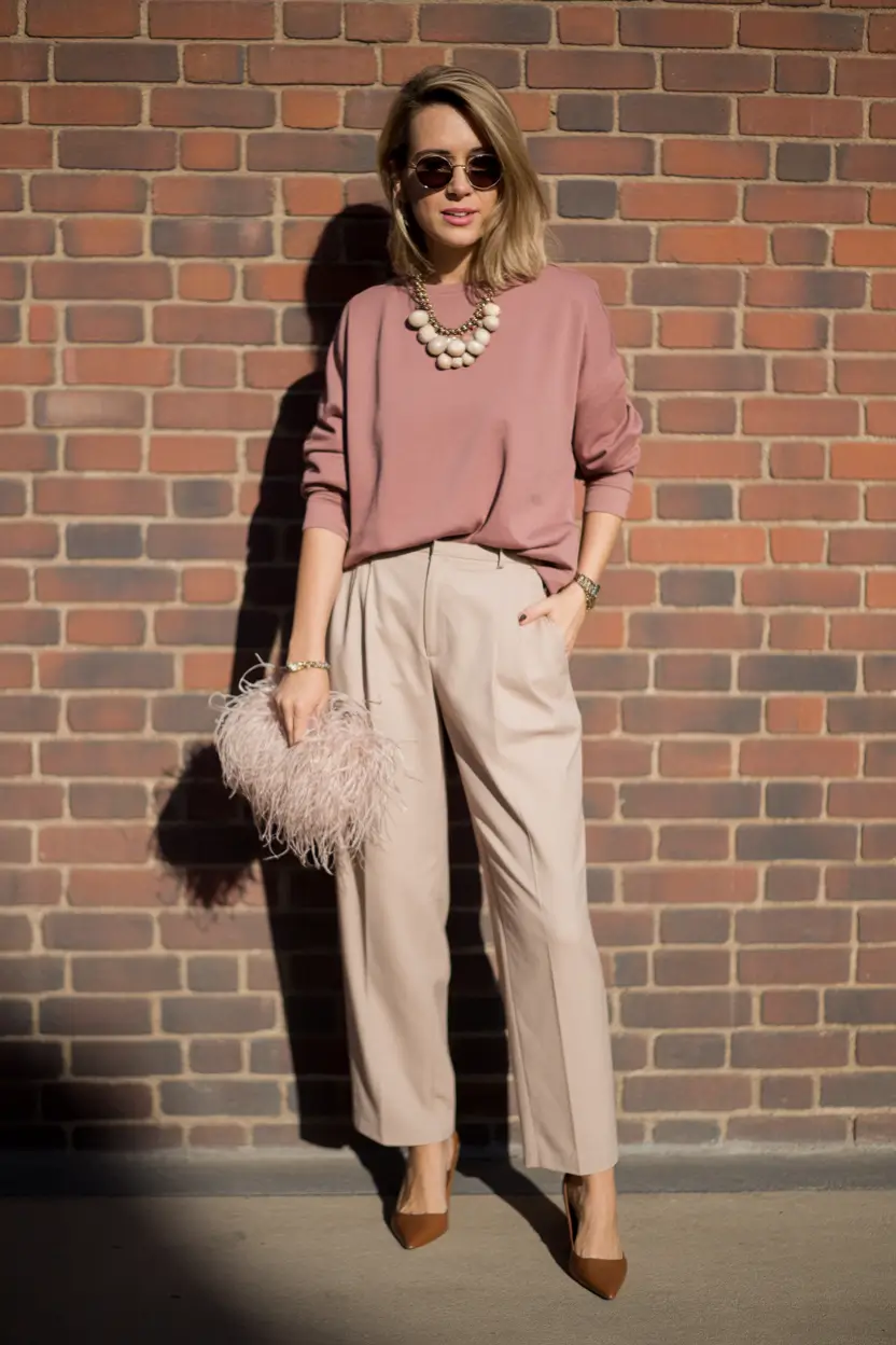spring fits outfits 2026 Soft Blush Minimalism That Still Feels Cute