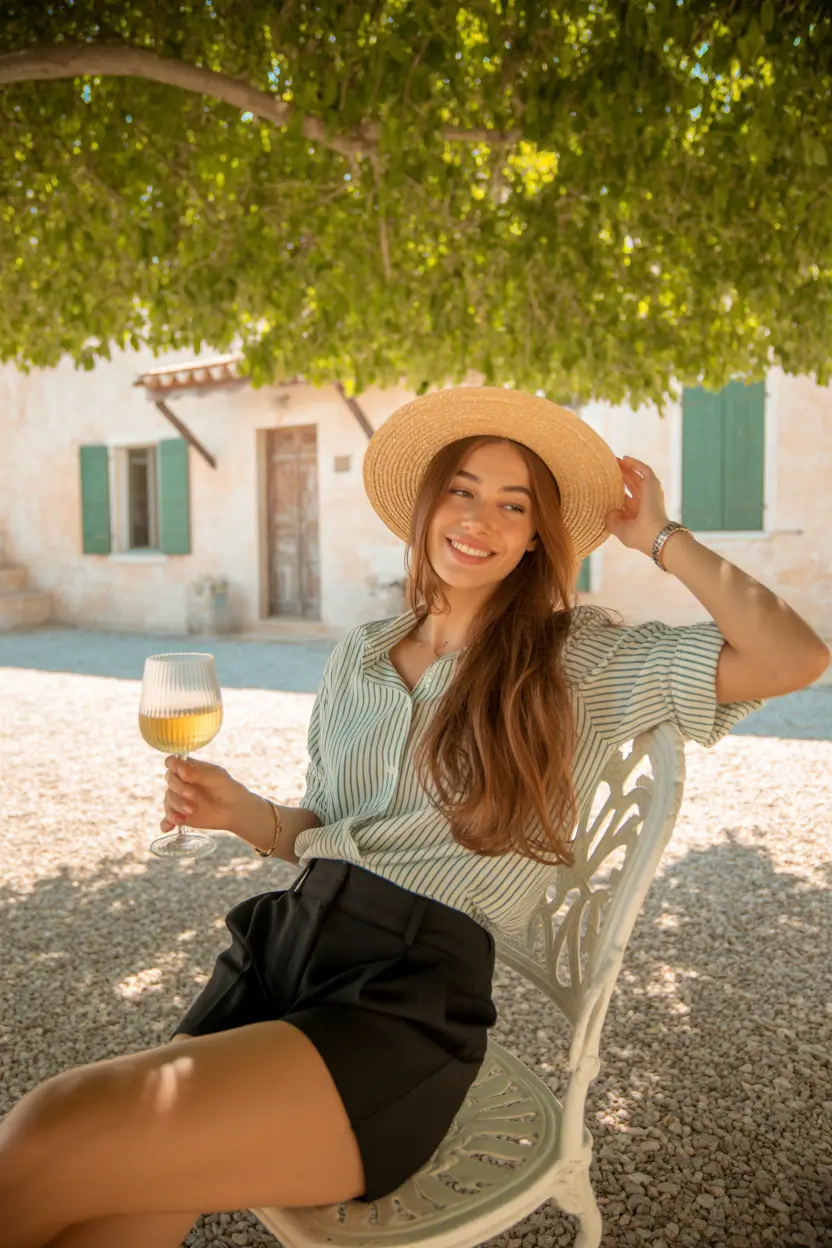 winery outfit spring 2026 Relaxed Chic