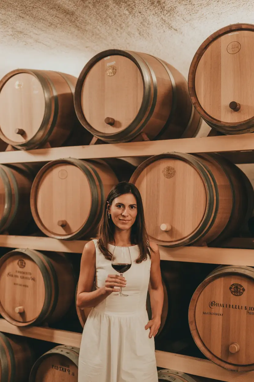 winery outfit spring 2026 Classic White Dress for Cellar Tastings