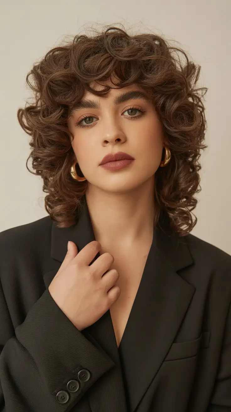 Haircut Ideas 2026 Short Curly Bob With Power Volume