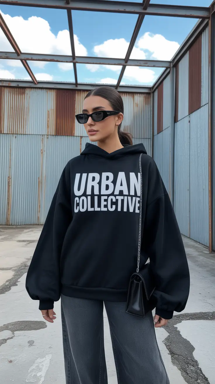 outfits ideas 2026 Graphic Hoodie Streetwear for February Cool