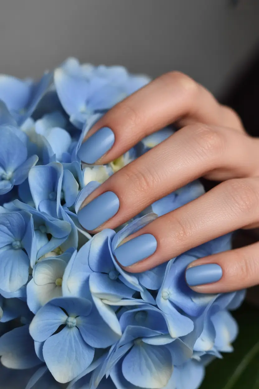 March Nails Ideas Spring Trends 2026 Spring Blue