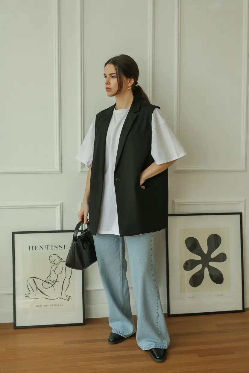 comfy spring outfits 2026 Oversized Layers That Still Look Sharp