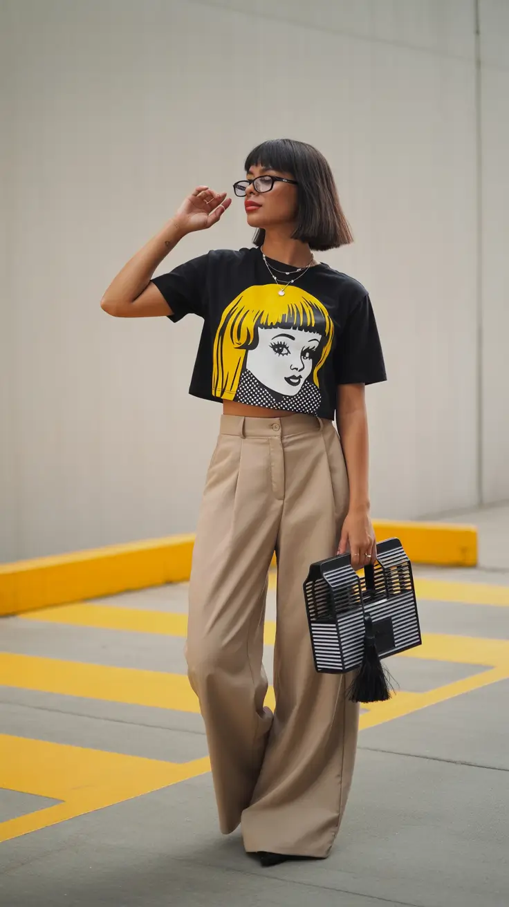 Every Day Spring Outfits 2026 Graphic Casual