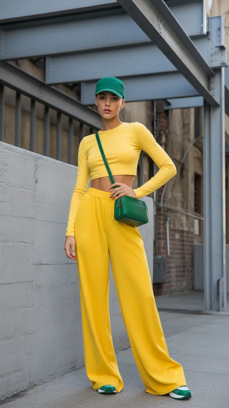 Every Day Spring Outfits 2026 Yellow Set