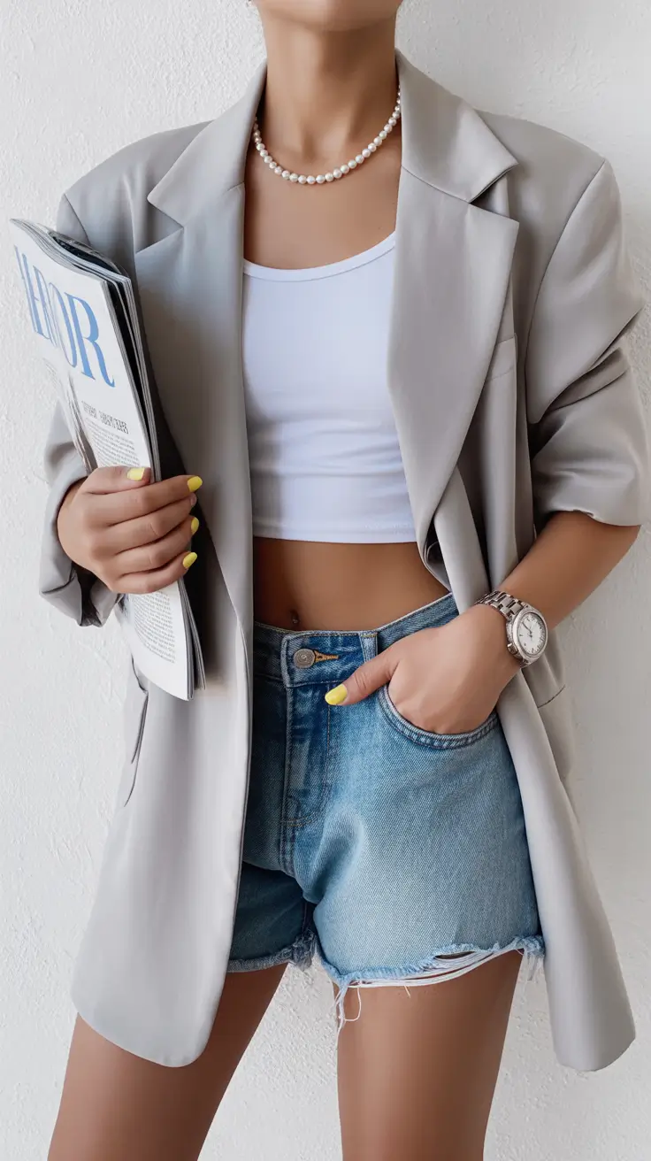 Every Day Spring Outfits 2026 Blazer Casual