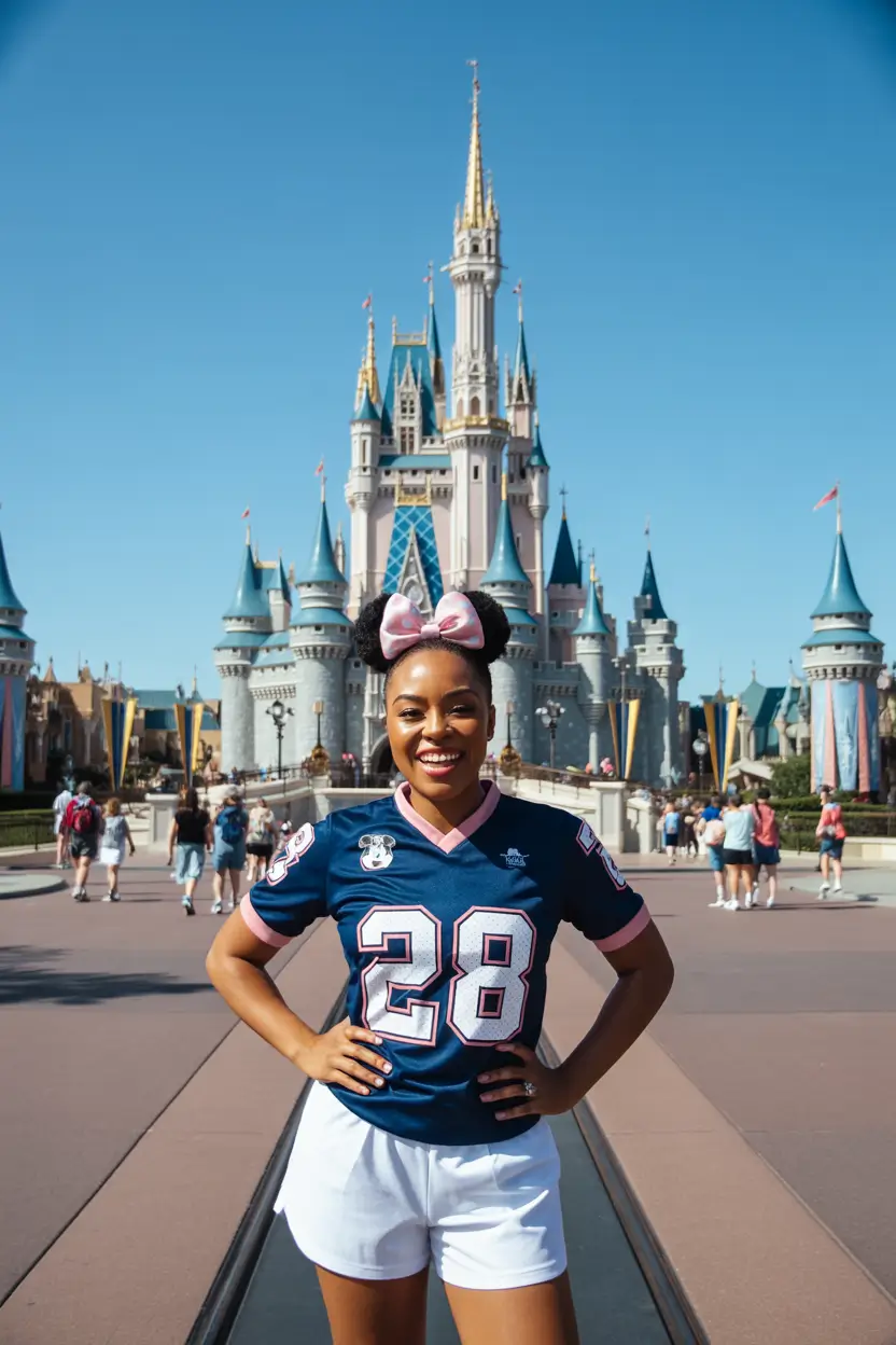spring disneyland outfits 2026 Sporty Americana With a Disney Spin