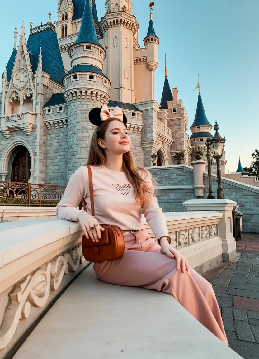 spring disneyland outfits 2026 Romantic Pastels for Slow Park Moments