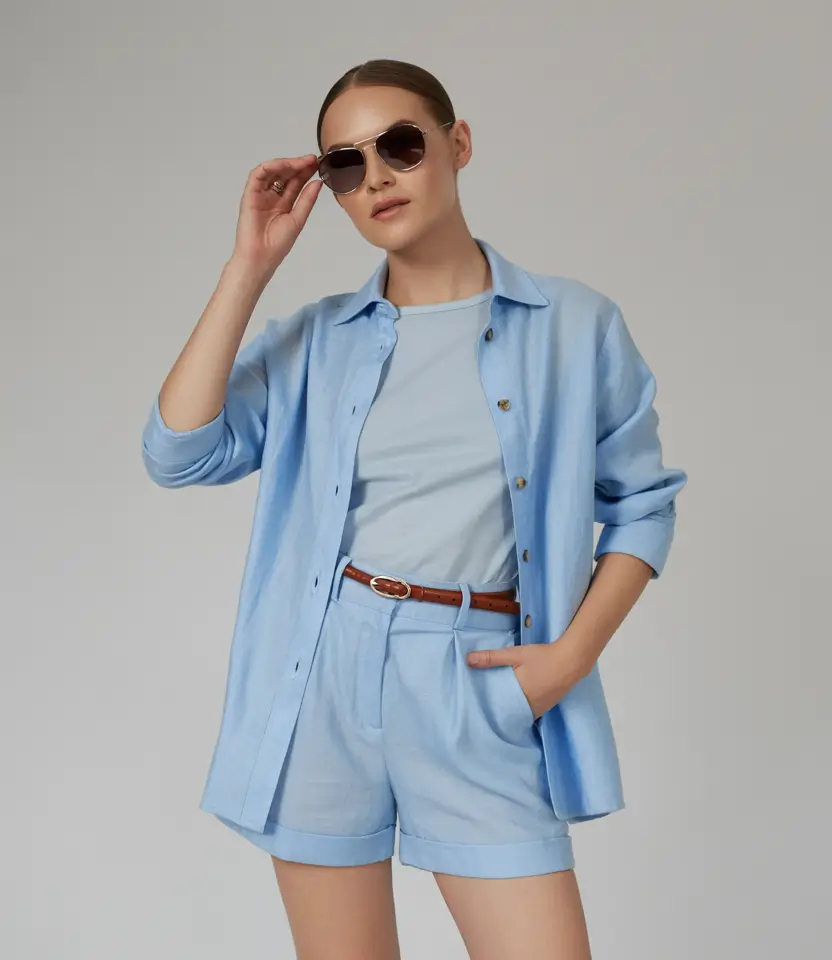 spring disneyland outfits 2026 Soft Blue Sets That Feel Effortless