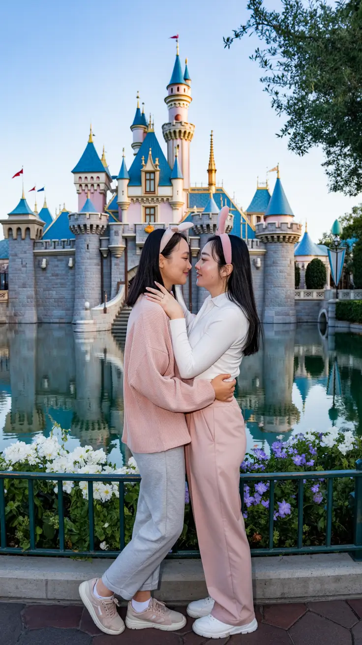 spring disneyland outfits 2026 Soft Pastels for a Romantic Park Date