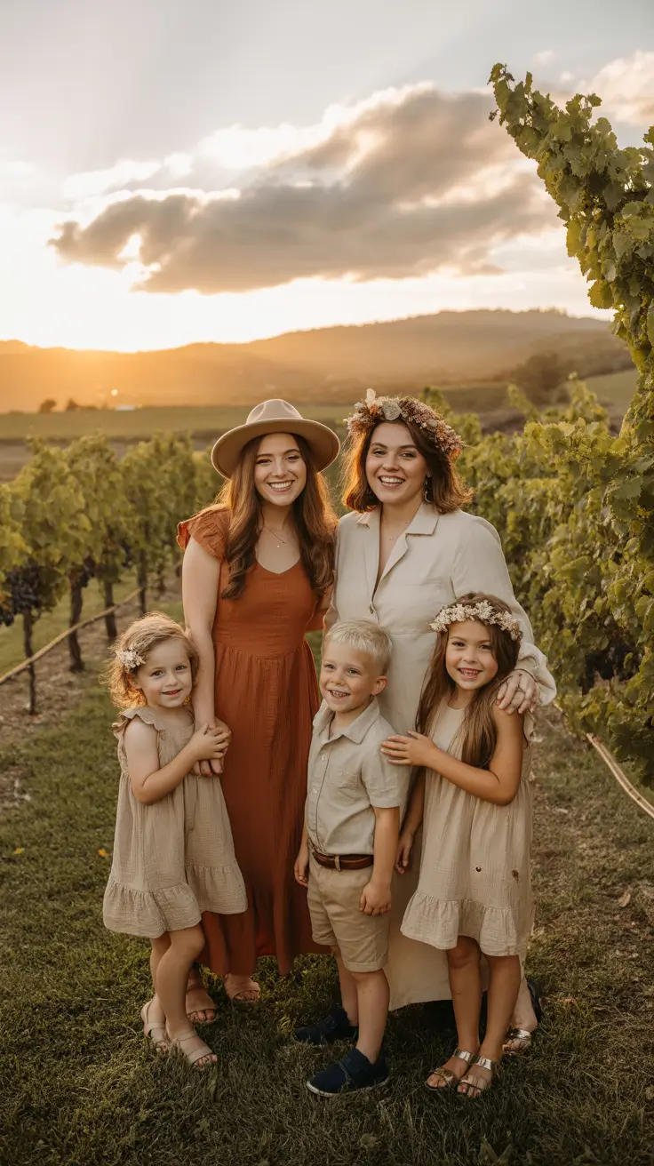 spring family pictures outfits 2026 Country Neutral Style