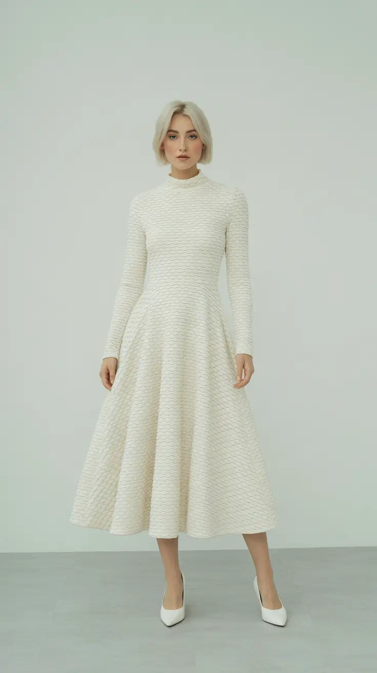 spring teacher outfits 2026 Ivory Dresses