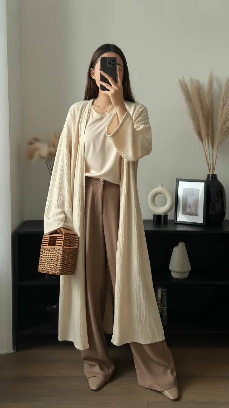 spring teacher outfits 2026 Soft Minimalist Layers