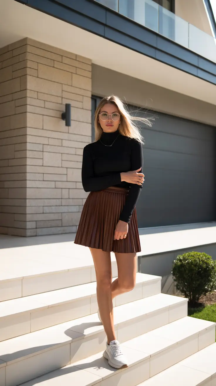 tennis skirt spring outfits 2026 Minimal City Balance