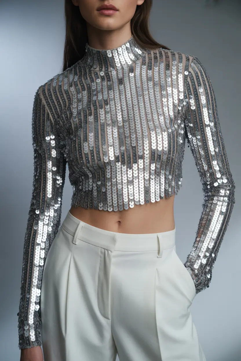 date spring outfits 2026 Modern Shine for an Evening That Feels Special