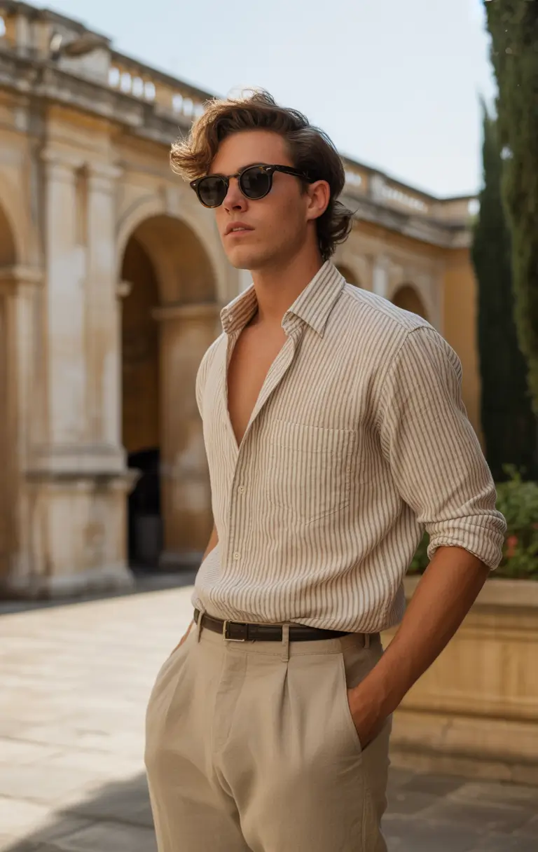 spring outfits men 2026 Soft Classic Lines