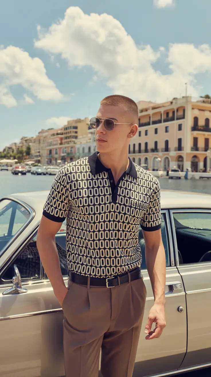 spring outfits men 2026 Graphic Polos And Street Confidence