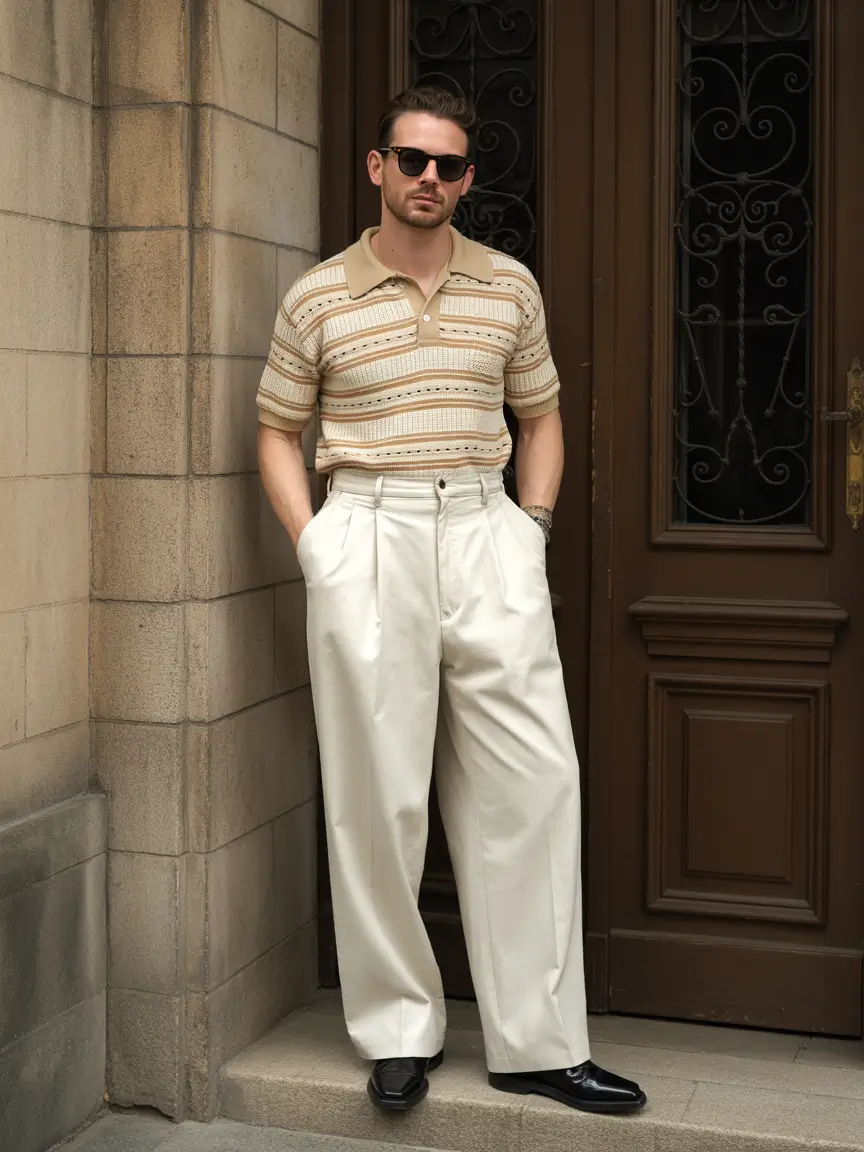 spring outfits men 2026 Quiet Luxury With Academic Depth