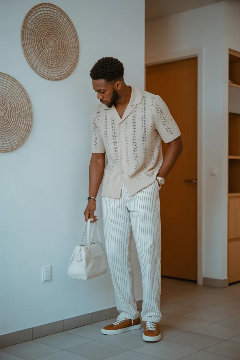 spring outfits men 2026 Soft Vintage With Academic Calm