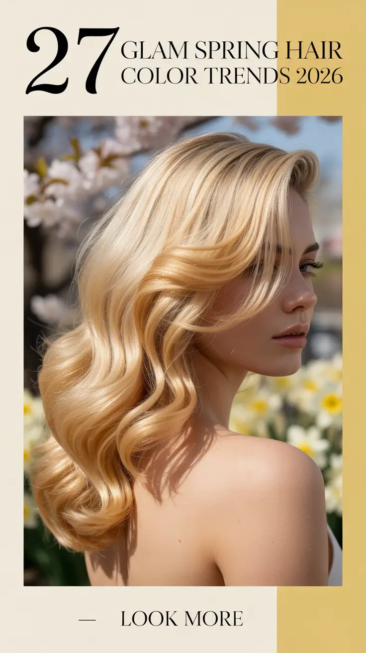 Glam Spring Hair Color Trends 2026 That Feel Fresh and Wearable