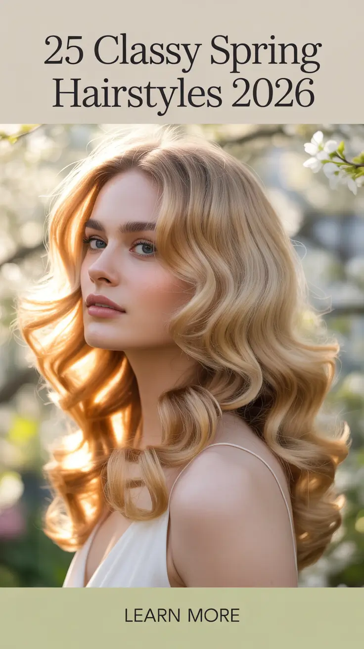 Classy Spring Hairstyles 2026 for Effortless Style Inspiration