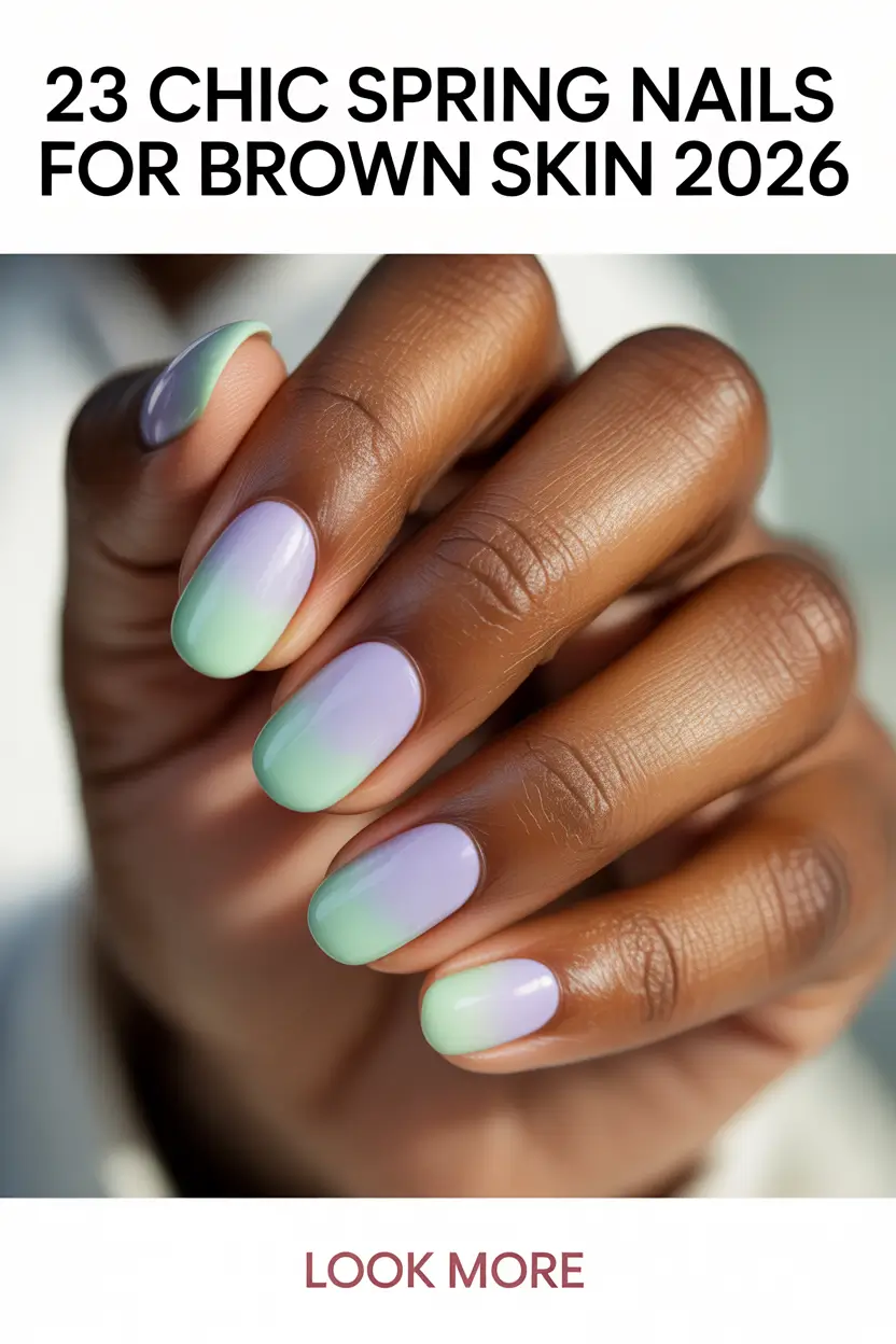 Chic Spring Nails For Brown Skin 2026 With Fresh Color Ideas and Modern Nail Trends