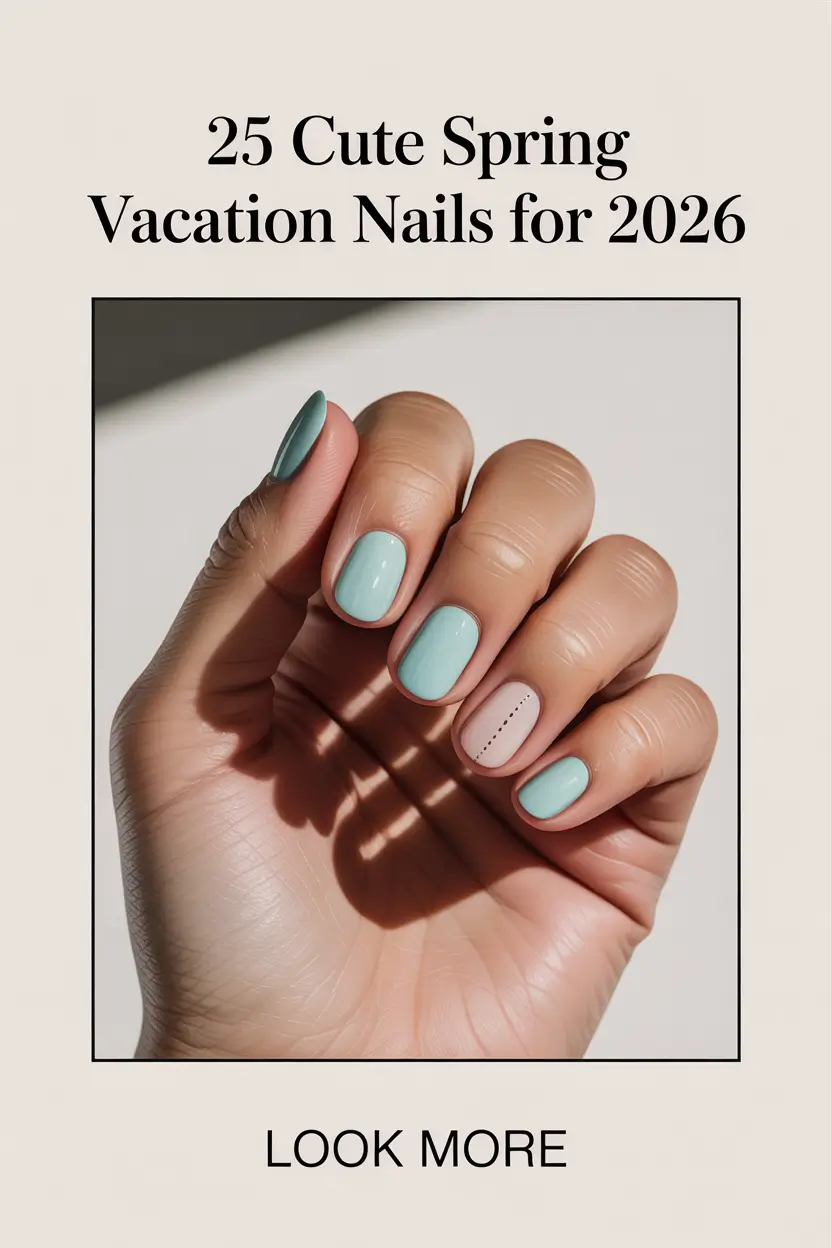 Cute Spring Vacation Nails For 2026 That Feel Fresh, Fun, and Effortlessly Stylish for Every Spring Getaway