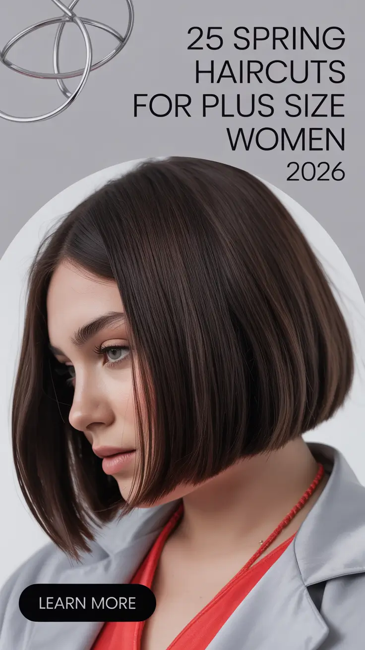 Dreamy Spring Haircuts For Plus Size Women 2026 That Feel Fresh, Flattering, and Trendy