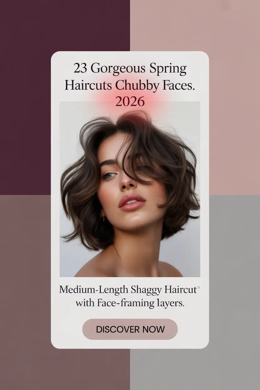 Gorgeous Spring Haircuts For Chubby Faces 2026 That Feel Fresh, Flattering and Modern