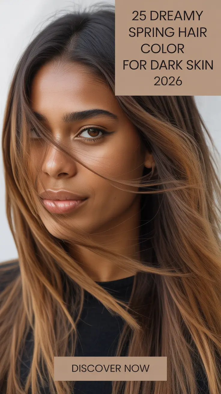 Dreamy Spring Hair Color For Dark Skin 2026 Trends That Glow With Tone And Dimension