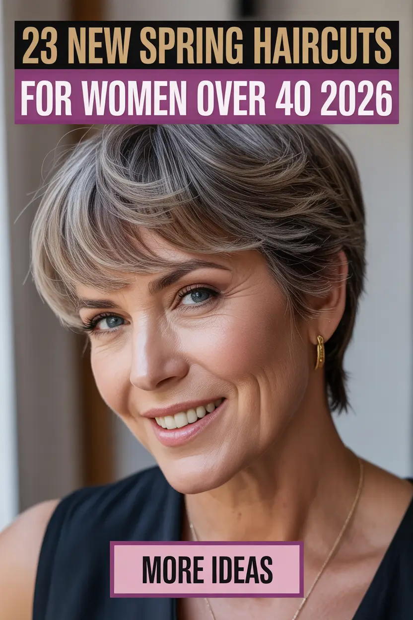 New Spring Haircuts For Women Over 40 2026 - Modern, Layered, and Low Maintenance Styles