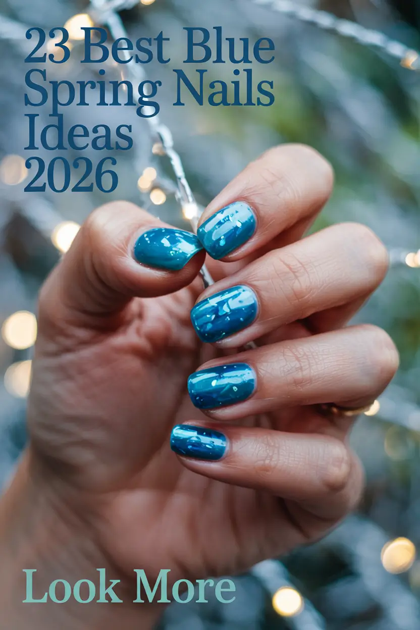 Best Blue Spring Nails Ideas 2026: Trendy Light, Navy, and Cute Designs for Spring Inspo