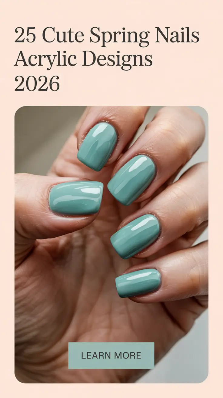 Cute Spring Nails Acrylic Designs 2026 – Pretty, Fun, and Trendy Ideas for Every Mood