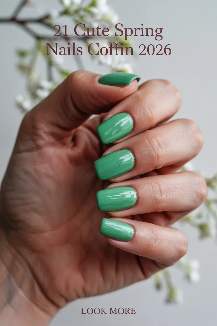 Cute Spring Nails Coffin 2026 Ideas That Feel Fresh, Pretty and Totally Wearable